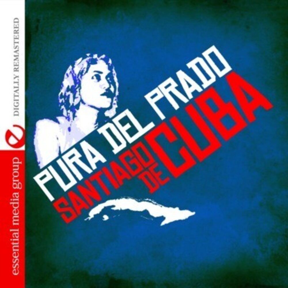 the album cover for Pura Del Prado - Santiago de Cuba