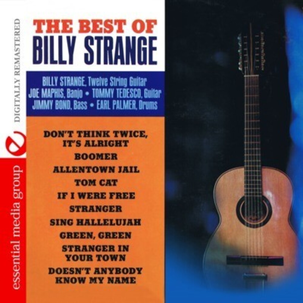 the album cover for Billy Strange - Best of Billy Strange