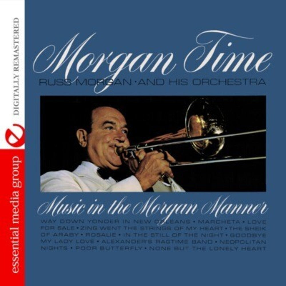 the album cover for Russ Morgan - Morgan Time
