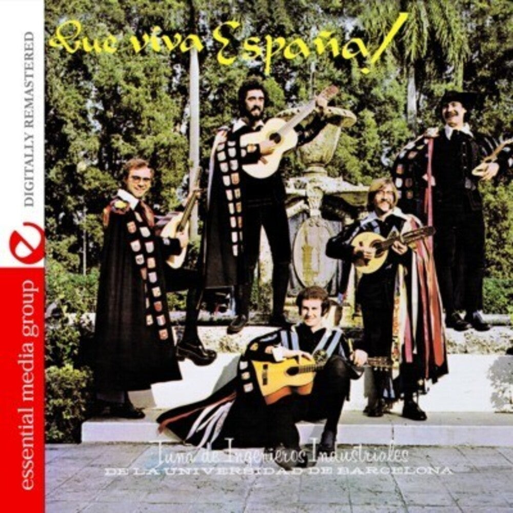 the album cover for Tuna De Barcelona - Que Viva Espana