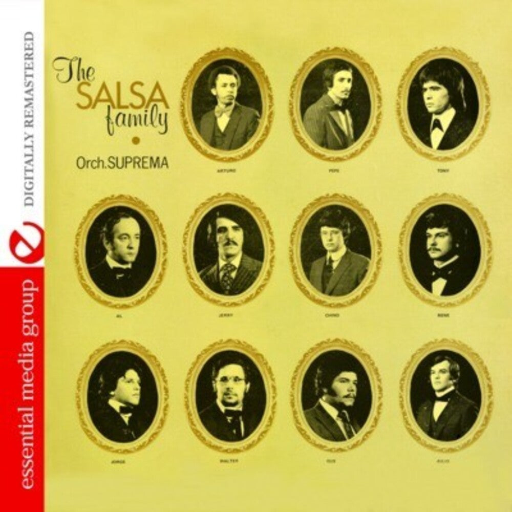the album cover for Orquesta Suprema - The Salsa Family