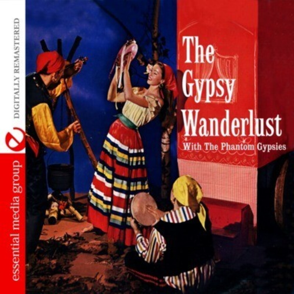 the album cover for The Phantom Gypsies - Gypsy Wanderlust