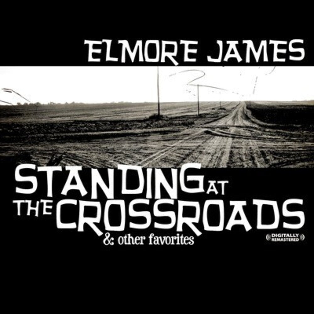 the album cover for Elmore James - Standing at the Crossroads