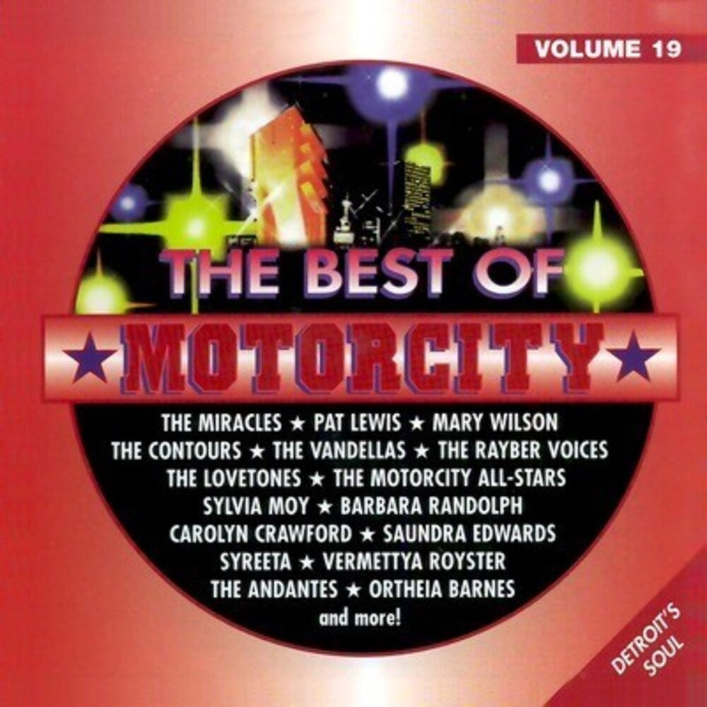 the album cover for Best Of Motorcity - Best of Motorcity Vol. 19 / Various
