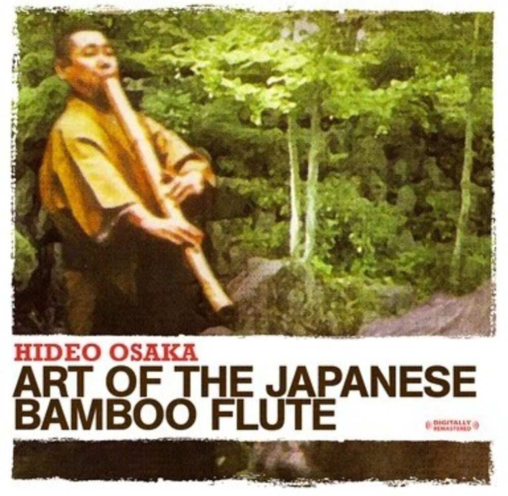 the album cover for Hideo Osaka - Art of the Japanese Bamboo Flute