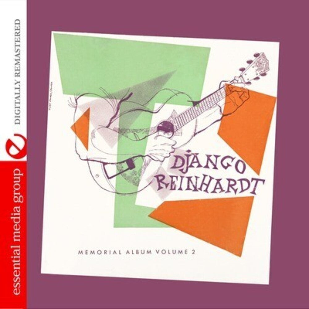 the album cover for Django Reinhardt - Memorial Album Volume 2