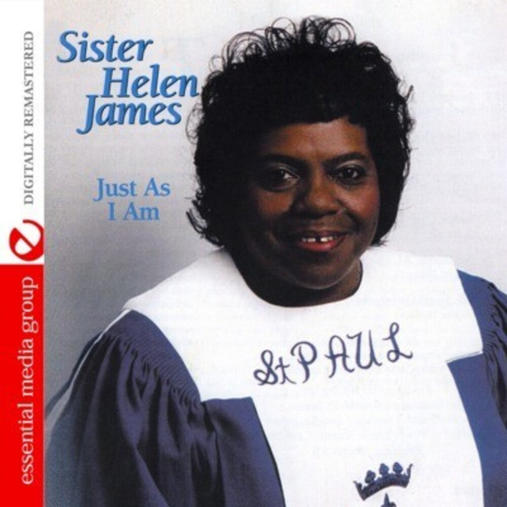 the album cover for Sister Helen James - Just As I Am