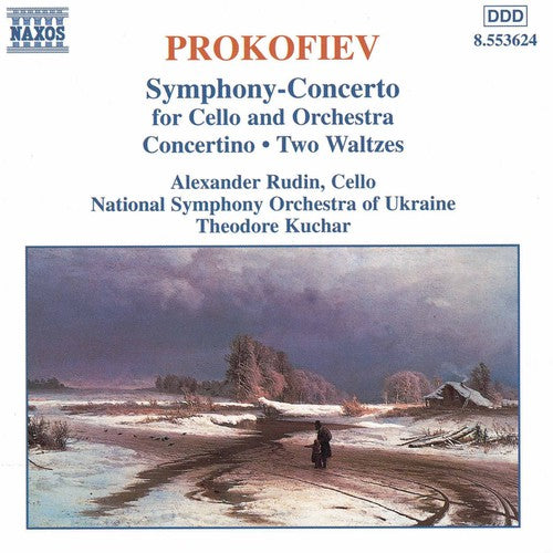 the album cover for Alexander Rudin - Works for Cello & Orchestra