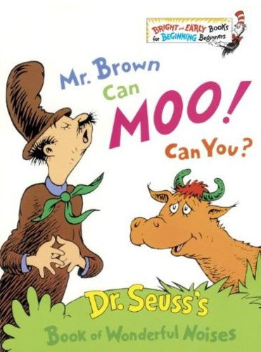 Seuss,dr - Mr Brown Can Moo Can You - Books