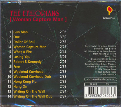 The Ethiopians - Woman Capture Man Music CD