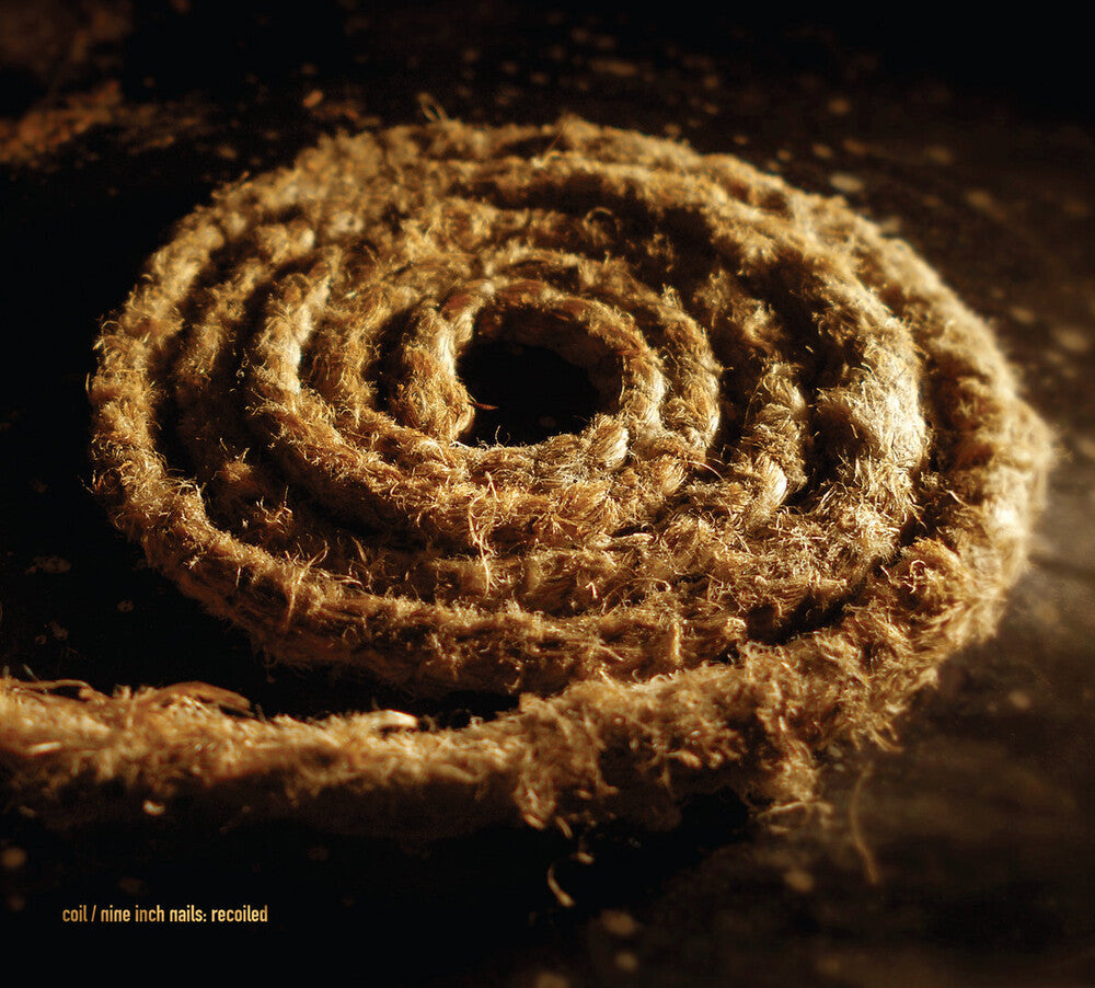 the album cover for Nine Inch Nails - Recoiled