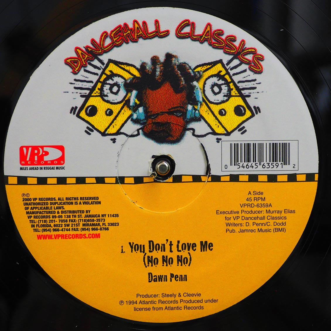 Dawn Penn - You Don't Love Me (No No No)  /  No No No Version (rhythm: "Dawn Penn - You Don't Love Me / AKA No No No") 12" Vinyl Record