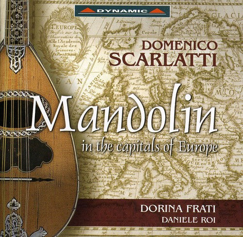 the album cover for Dorina Frati - Mandolin in the Capitals of Europe