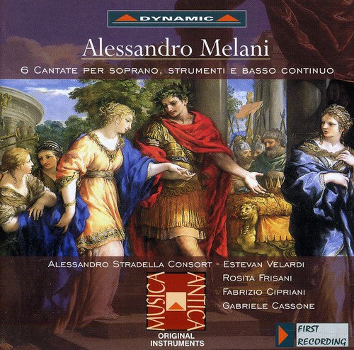 the album cover for A. Stradella - Cantatas for Soprano Instruments & B.C.