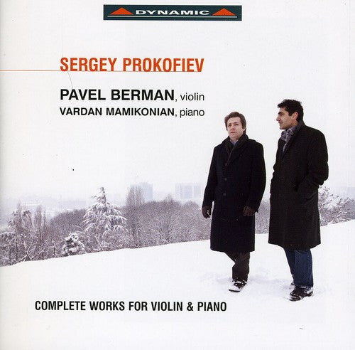 the album cover for Pavel Berman - Complete Works for Violin & Piano