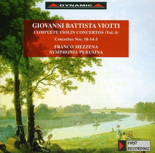 Viotti / Mezzena / Symphonia Perusina - Violin Concertos 18 14 & 3 Iv - Music CD