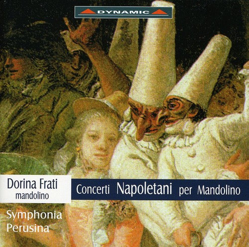 the album cover for Dorina Frati - Mandolin Concertos