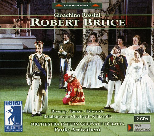 the album cover for Paolo Arrivabeni - Robert Bruce