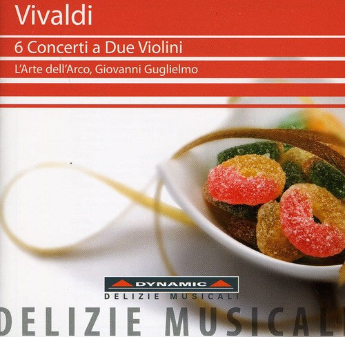 the album cover for Vivaldi / Larte / Guglielmo / Catalini / Reniero - 6 Concertos for 2 Violins