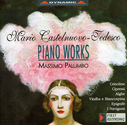 Castelnuovo-tedesco / Massimo Palumbo - Piano Works - Music CD