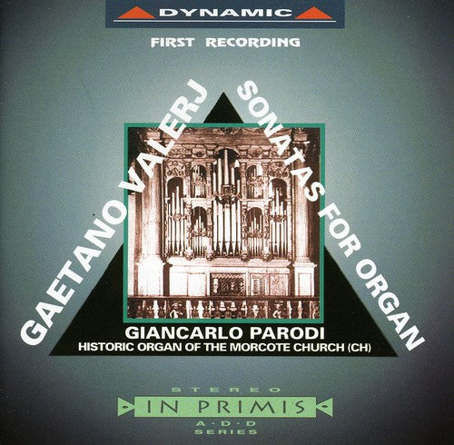 the album cover for Giancarlo Parodi - Sonatas for Organ
