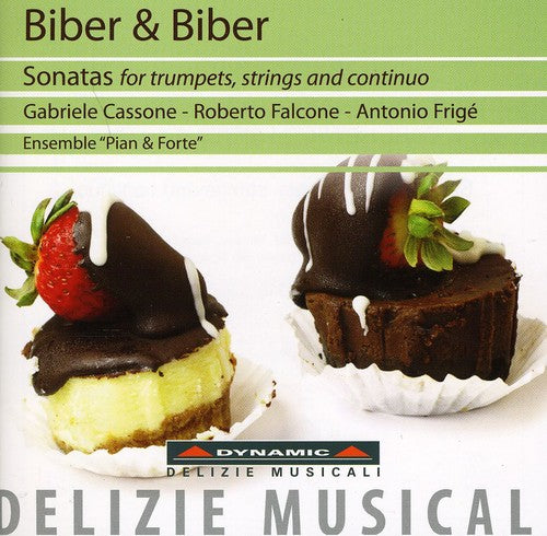 the album cover for Biber / Cassone - Sonatas for Trumpets