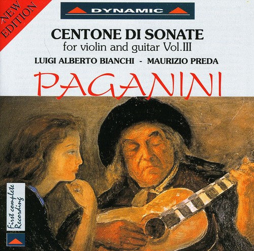 Paganini / Bianchi / Preda - Sonatas For Violin & Guitar 3 - Music CD