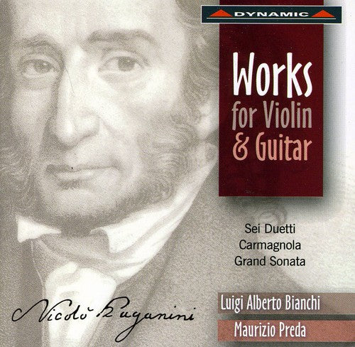 Paganini / Bianchi / Preda - Works For Violin & Guitar - Music CD