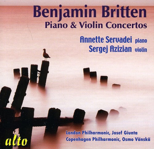 Britten / Servadei / Azizian - Piano & Violin Concertos - Music CD