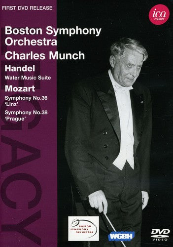 Mozart / Handel / Boston Sym Orch / Munch - Water Music Suite / Symphony No.36 & 38 - DVD