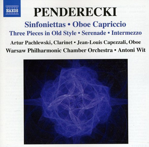 the album cover for Antoni Wit - 3 Pieces in the Old Style & Serenade for Strings