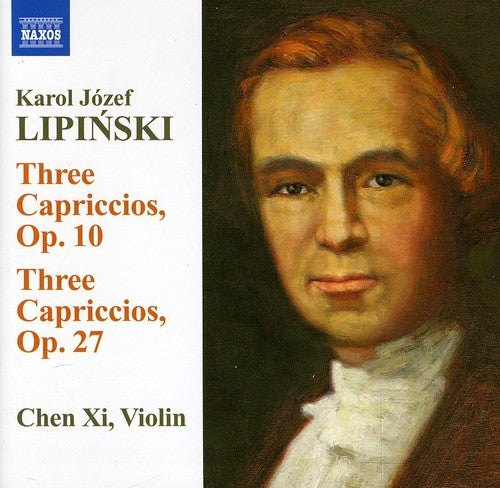 the album cover for Xi Chen - Three Capriccios Ops. 10 & 27