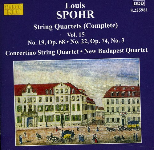 Spohr / Moscow Concertino Quartet - Spohr: Quartets Nos 19 & 22 - Music CD