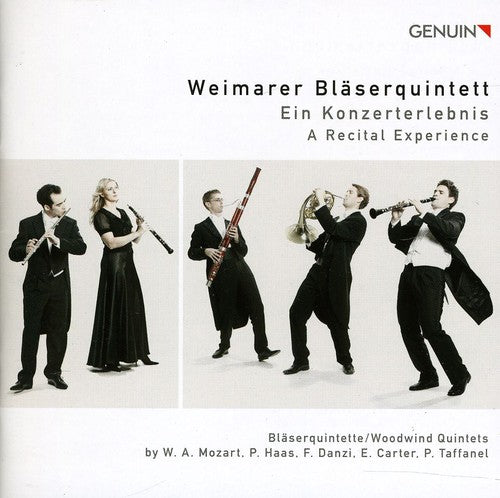 Mozart / Haas / Danzi / Weimarer Blaserquintett - Recital Experience - Music CD