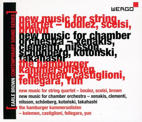 Earle Brown Contemporary Sound Series 4 / Various - Earle Brown Contemporary Sound Series 4 / Various - Music CD