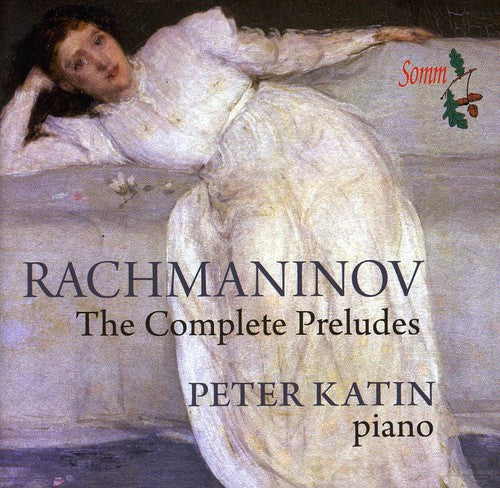 the album cover for PETER KATIN - Complete Preludes
