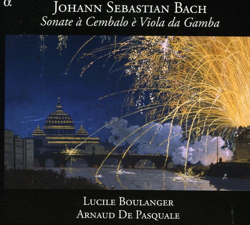 Bach,j.s. / Boulanger / De Pasquale - Sonata For Harpsichord & Viola Da Gamba - Music CD