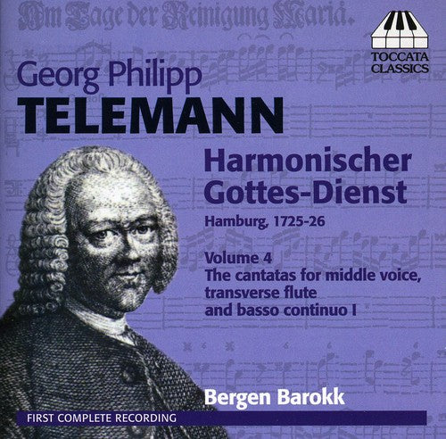 the album cover for Bergen Baroque - Harmonischer Gottes-Dienst 4