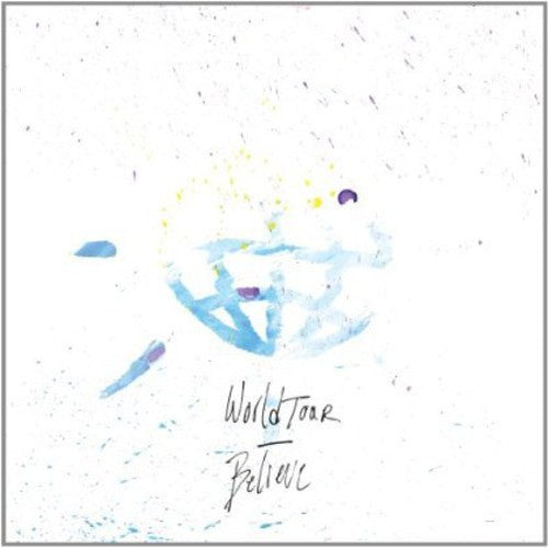 the album cover for World Tour - Believe