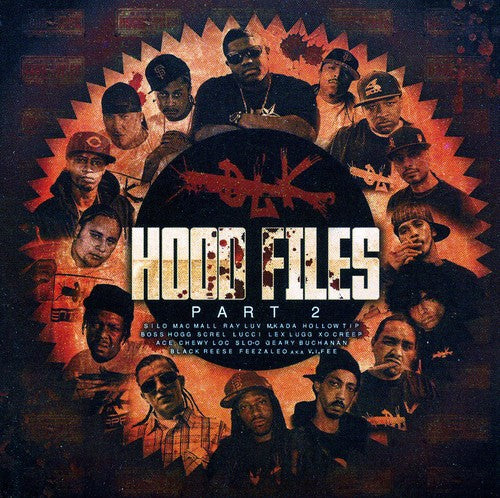 the album cover for Hoodfiles - Hoodfiles Part 2