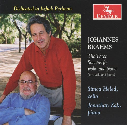 Brahms / Heled / Zak - Three Sonatas For Violin & Piano - Music CD
