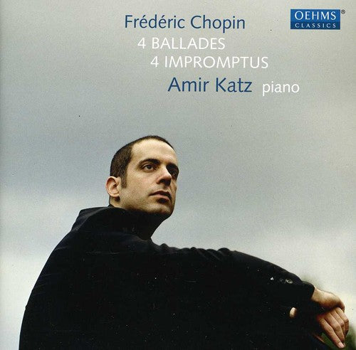 the album cover for Amir Katz - 4 Ballades / 4 Impromptus