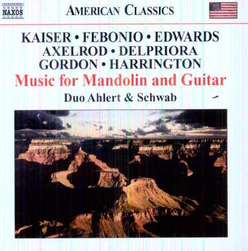 Edwards / Delpriora / Axelrod / Febonio - Music For Mandolin & Guitar - Music CD