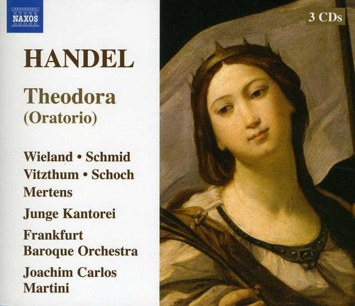 the album cover for Handel / Barockorchester Frankfurt / Wieland - Theodora (Oratorio)