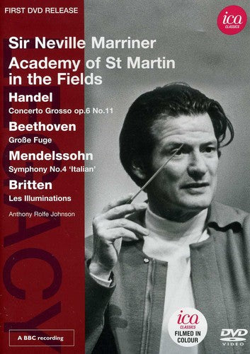 Handel / Beethoven / Mendelssohn / Britten - Sir Neville Marriner - DVD