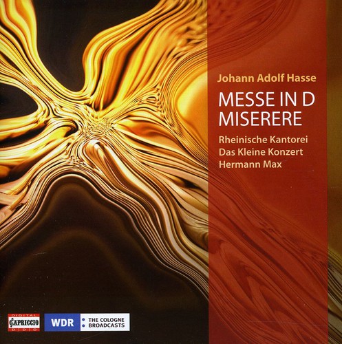 Hasse / Rheinische Kantorei / Schreckenberger - Messe In D / Miserere - Music CD
