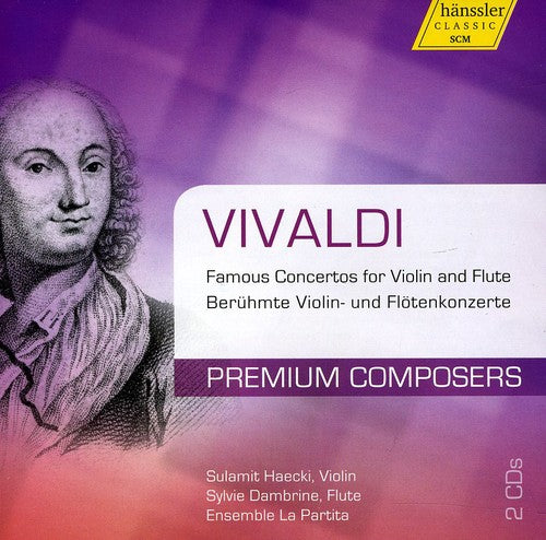 Vivaldi / Haecki / Dambrine / Ensemble La Partita - Premium Composers: Famous Ctos For Violin & Flute - Music CD