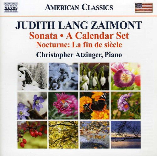 Zaimont / Atzinger - Sonata / Calendar Set / Nocturne: Fin De Siecle - Music CD
