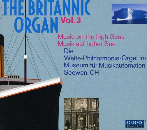 the album cover for Britannic Organ 3 / Various / - Britannic Organ 3 / Various