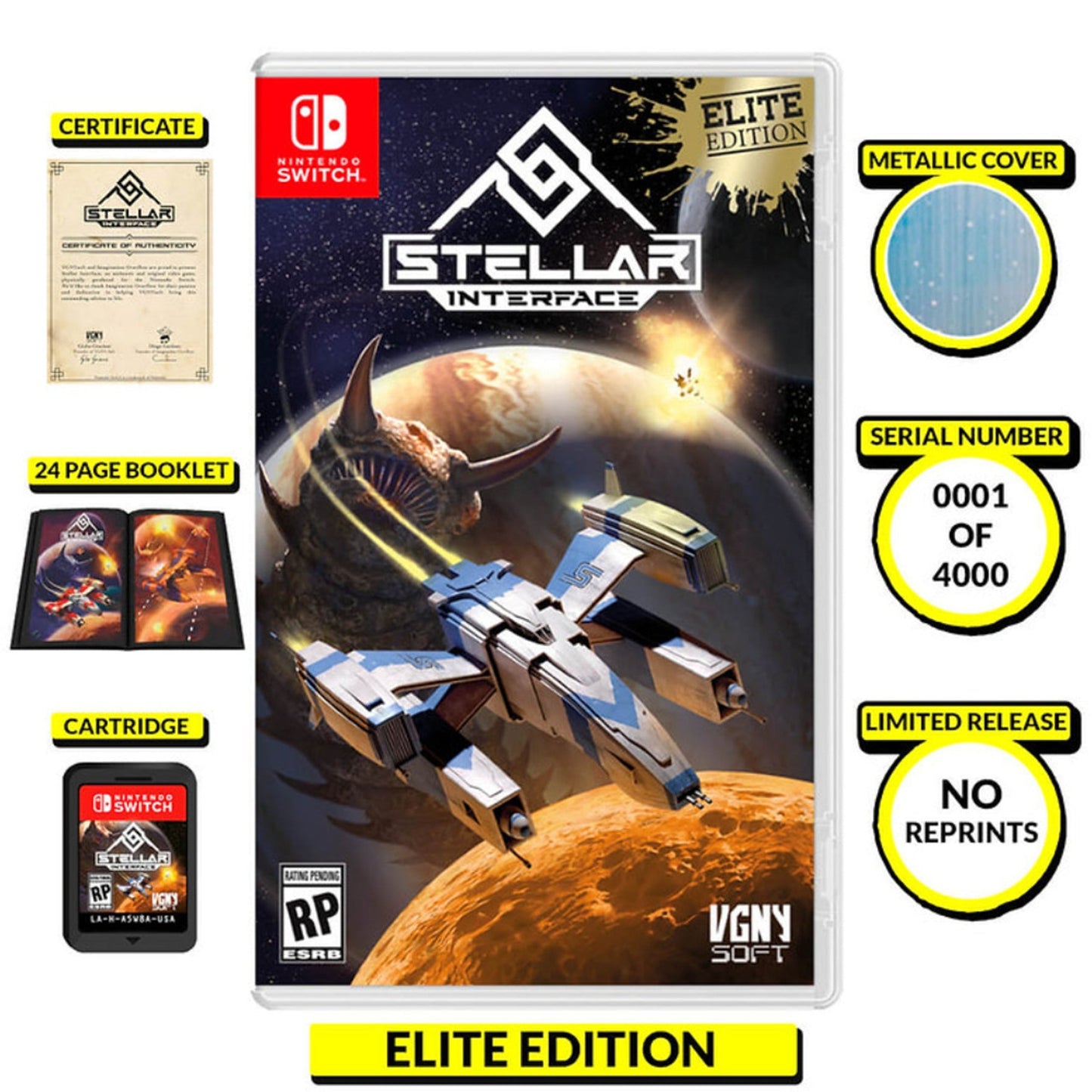 VGNYsoft - Stellar Interface: Elite Edition - Switch